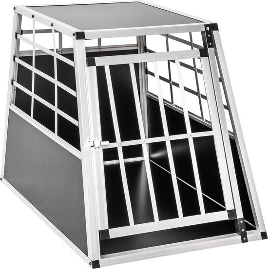 Tectake® - Autokennel - 65 x 90 x 69,5 cm - Schuine wand