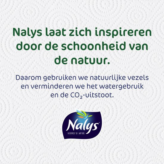 Nalys Xtra Power keukenpapier - 18 rollen - Extra sterk - Voordeelverpakking
