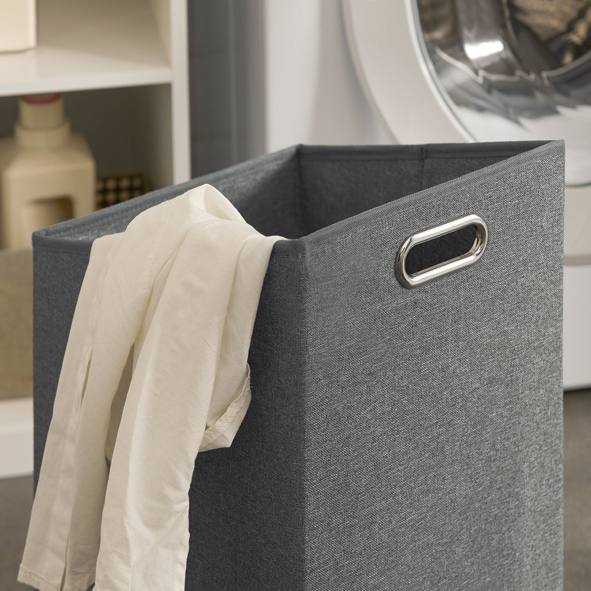 SoBuy waskast - 66 x 37 x 95cm - wit