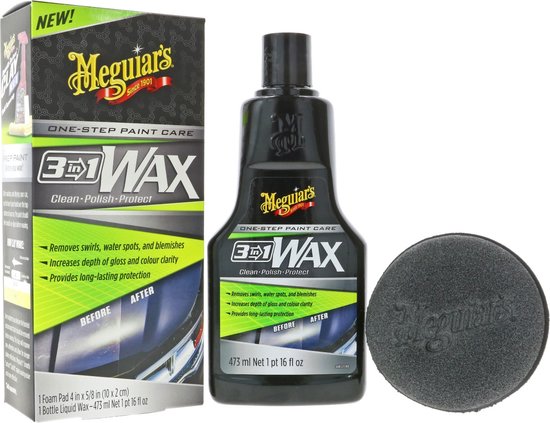 Meguiar's 3-in-1 Wax - Autowax - 473 ml