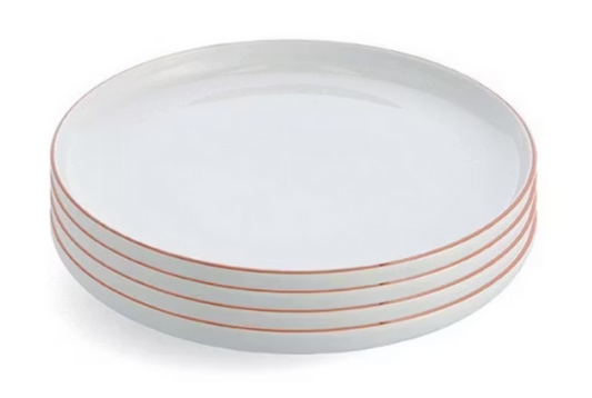 Mauviel 1830 Ontbijtbordset van 3 – M-stone – Voorzien Van Vaatwasmachinebestendige Categorie En Magnetronbestendig En Elegant Frans Design – Voor Ontbijt En Dessert – Zwart Steen – 21 cm