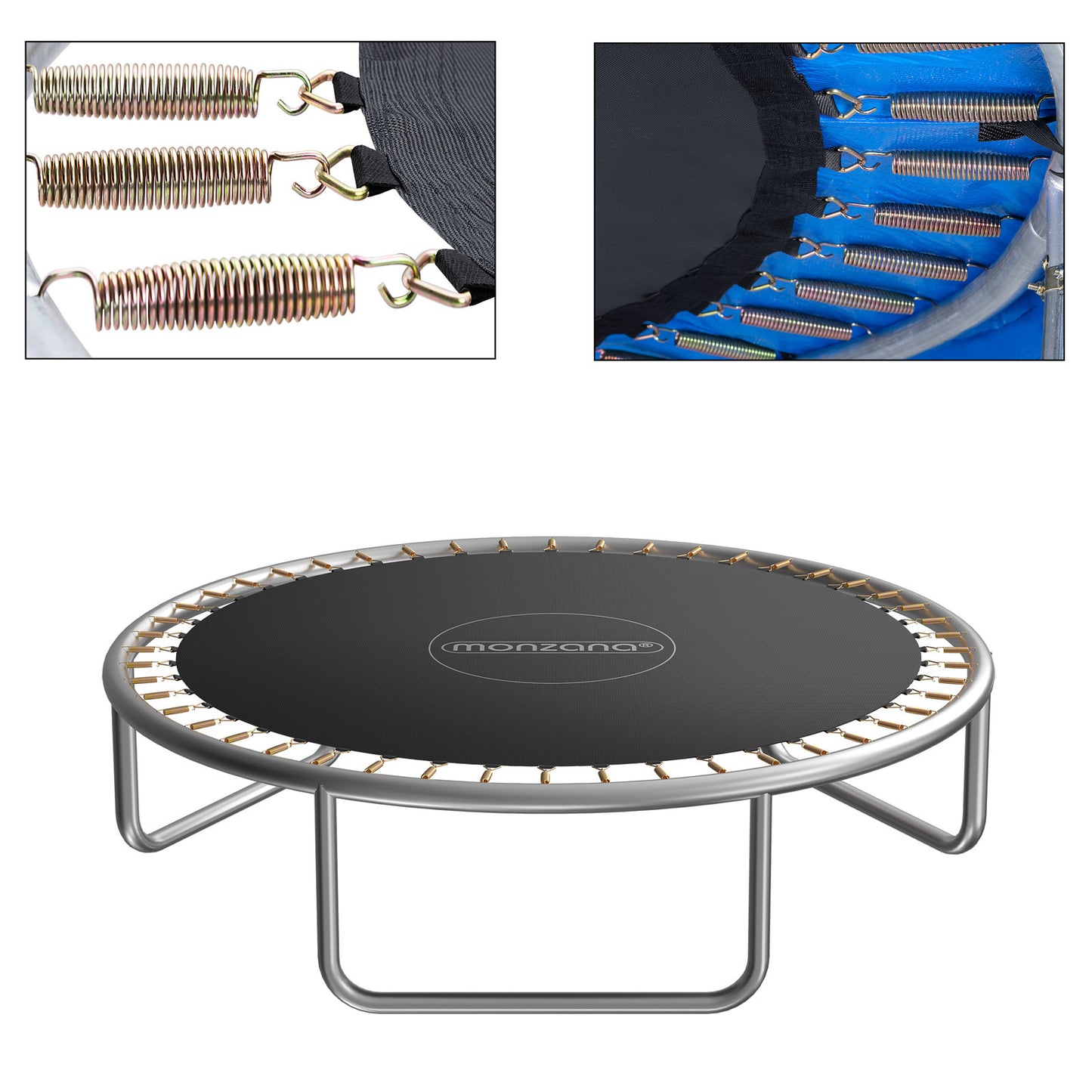 Monzana - Trampoline Springmat - 183cm - 30 Ogen - Reserveonderdeel