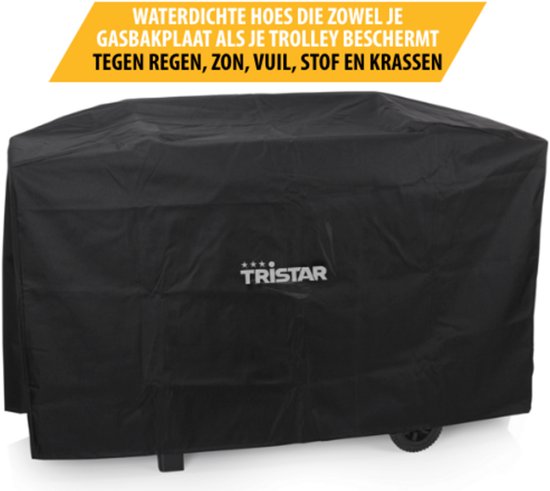 Tristar Universele BBQ Hoes - BQ-6302FT - Beschermhoes Waterdicht - BBQ hoes - 136x90cm