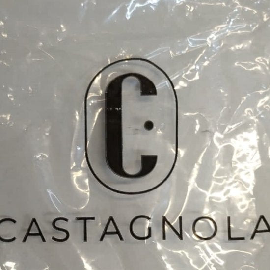 Castagnola Keramische Onderzetters met Houder – Onderzetters voor Glazen – Onderzetters Design – Onderzettersset – Drink Onderzetters – Keramisch – Kurk – Set van 6 – Roze/Wit