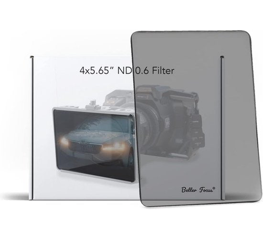 Better Focus 4x5,65 Cinema Filter voor Matte Box - ND 0.6 - Water- en Olieafstotend