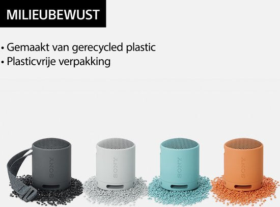 Sony SRS-XB100 - Draagbare Bluetooth Speaker - Zwart