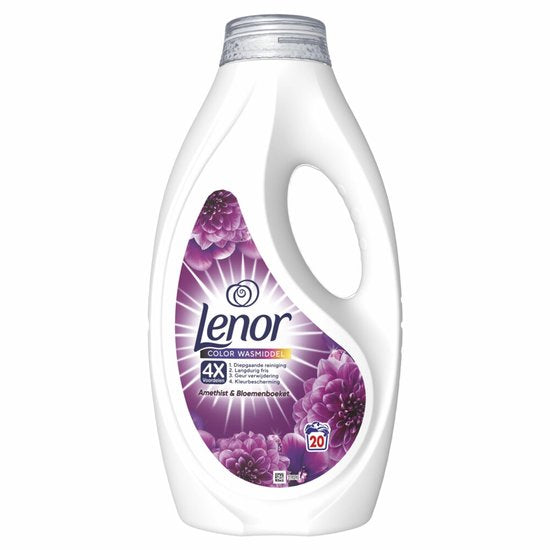 Lenor Vloeibaar Wasmiddel Amethist 20 Wasbeurten - 900 ml