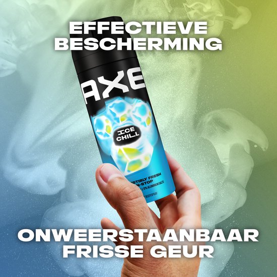 AXE Deodorant Bodyspray - Ice Chill - met een onweerstaanbare geur - 150 ml