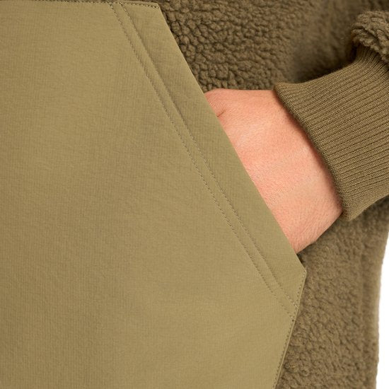 Mario Russo Teddy Jas Stockholm - Jas heren - Winterjas heren - Vest heren - Leger Groen - M