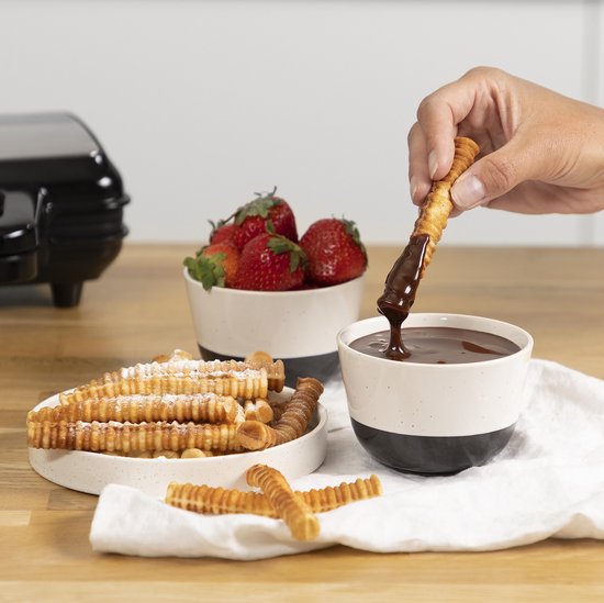 Tristar Wafelijzer - WF-1171 - 1000W - 15 wafelfrietjes - Anti-aanbaklaag - PFAS-vrij