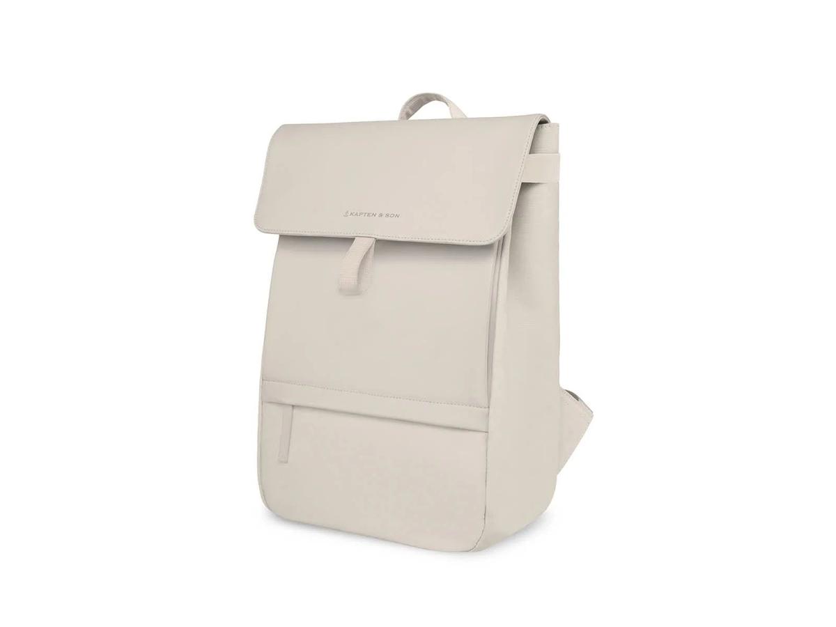 Kapten & Son Fyn 13" Laptoptas - Compact en Functioneel - maat Small - Sandstone