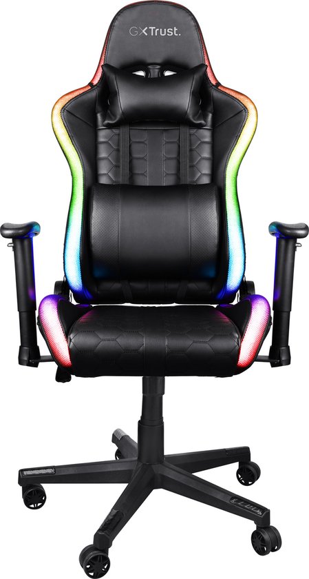 GXT 716 Rizza Gamingstoel met RGB-Verlichting - 68 x 53 x 135 cm
