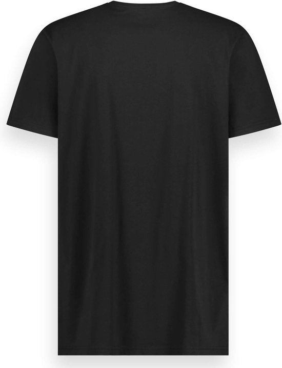 LEBASQ - Davis' T-shirt voor heren - 3 pack - V-hals - Extra lang - Zwart - Maat 2XL