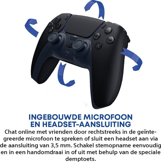 Sony PS5 DualSense Wireless Controller - Midnight Black