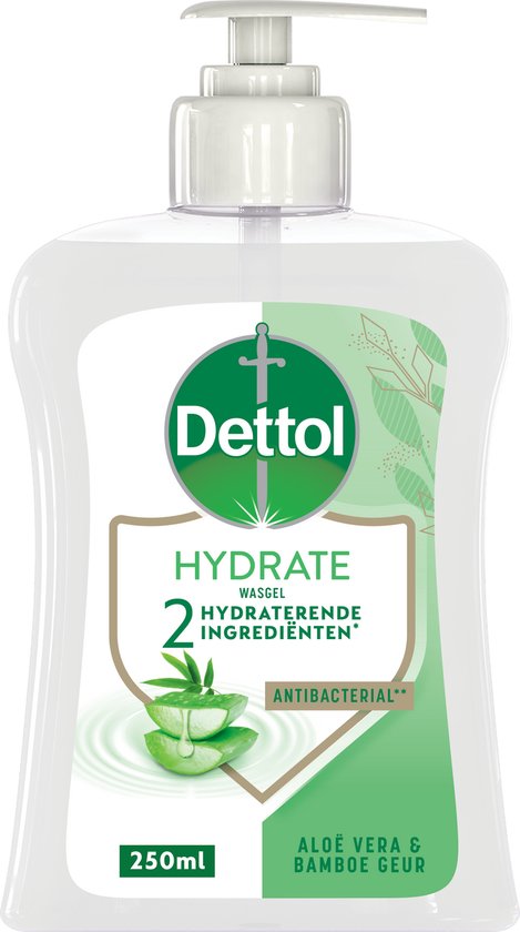 Dettol Handzeep - Antibacterieel - Verzachtend - Aloë Vera - 250 ml