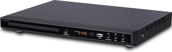 Denver DVD-speler met HDMI - Ondersteunt FULL HD - CD-speler - Dolby Digital-decoder - USB / Scart - DVH1245 - Zwart