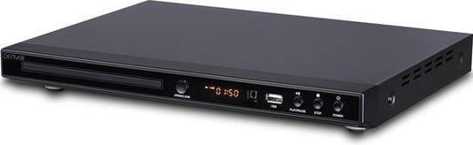 Denver DVD-speler met HDMI - Ondersteunt FULL HD - CD-speler - Dolby Digital-decoder - USB / Scart - DVH1245 - Zwart