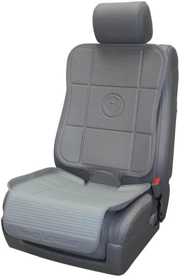 Prince Lionheart Autostoelbeschermer – 2-delig – Universeel – Waterdicht – Grijs