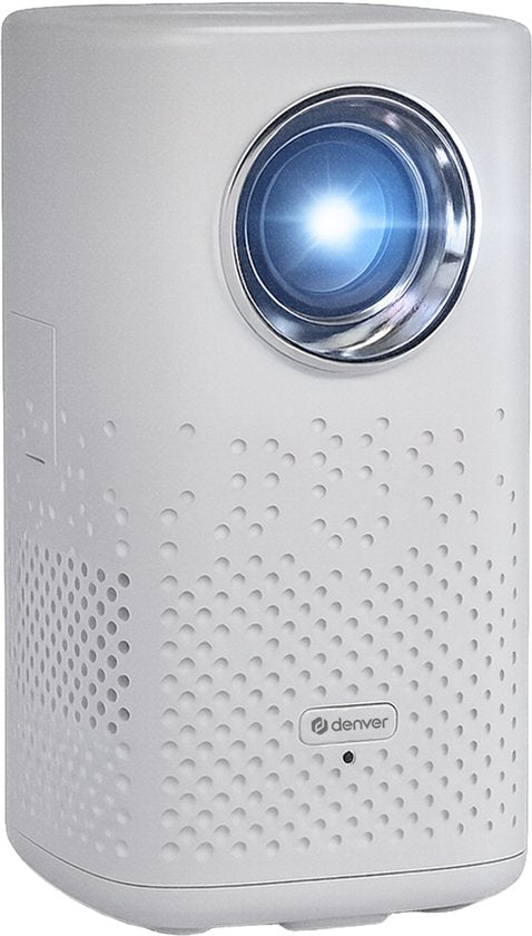 Denver Portable Beamer - 4K 3840x2160P - 150 ANSI Lumen - Projector - Ingebouwde Batterij - Thuisbioscoop - HDMI - USB-C - PR4700