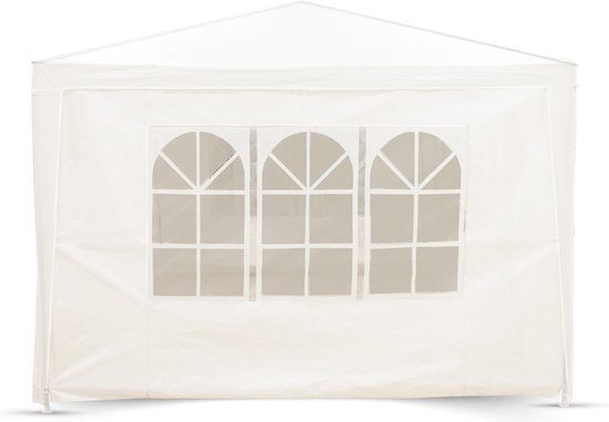 Lifetime Garden Partytent - Paviljoen - 6 Zijwanden - Waterdicht - 600 x 300 x 250 cm - Wit