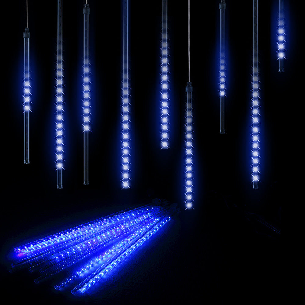 Monzana ijspegelverlichting 480 LED - 360cm - Blauw