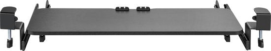 Toetsenbord lade onder bureau - toetsenbord houder - toetsenbordlade - keyboard tray - ergonomisch zithouding - hoogte verstelbaar en uitschuifbaar