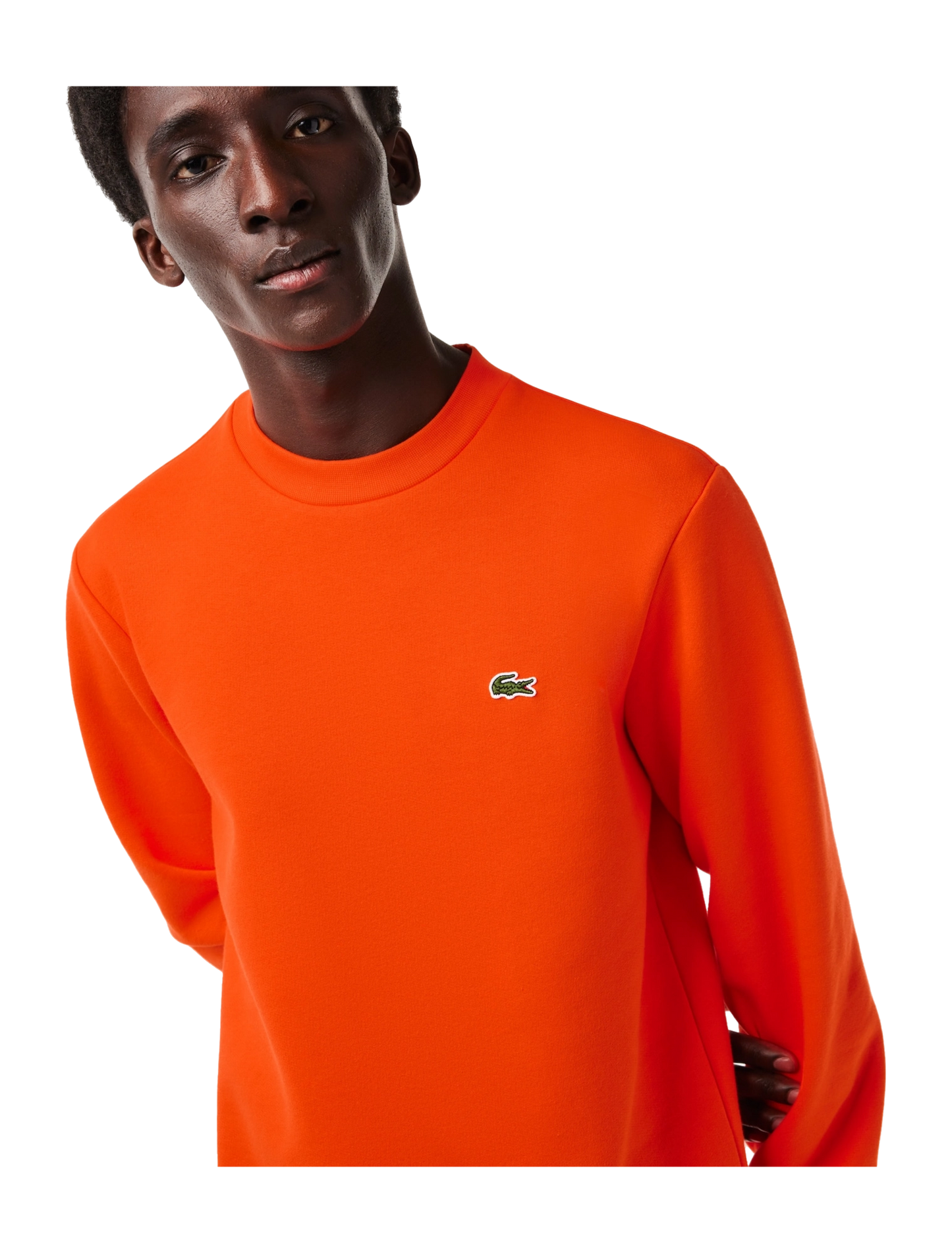 Signature Sweatshirt Lacoste – Heren – Comfortabel & Sportief – Sunrise – Maat XS