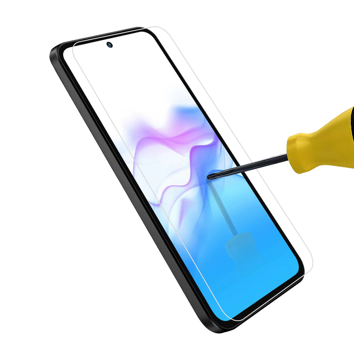 BeHello Screenprotector Google Pixel 9 / Pixel 9 Pro – High Impact Glass – Transparant