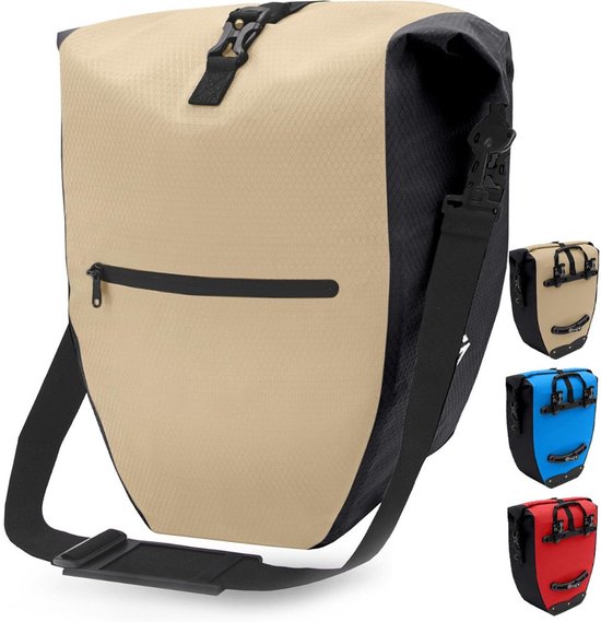 DailySupplies® Fietstas Enkel - Waterdichte Fietstassen Voor Bagagedragers - Transporttas Met Schouderband En Handvat
