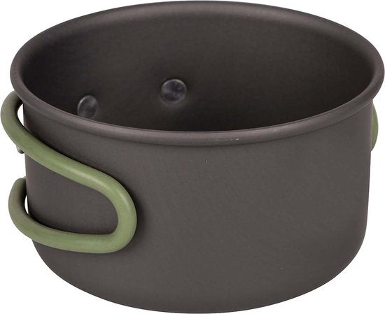 Bo-Camp - Pannenset - Explorer - 2-Delig - Hard anodized - Aluminium