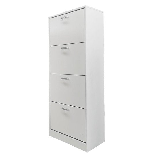 VDD - Schoenenkast - 30x60x148 - Kleur: Wit