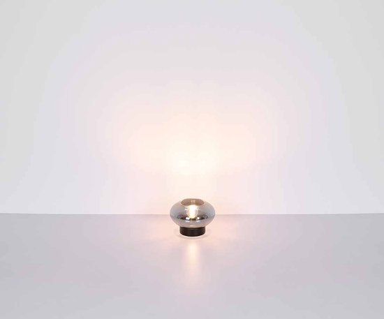 Globo - hanglamp - Shaun - zwart - glas smoke glas - grote eettafellamp - E27 - 15572-4H