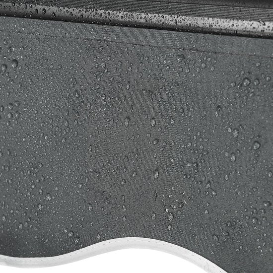 Zonnescherm / Luifel - 300 x 250 cm - Donkergrijs zonwering