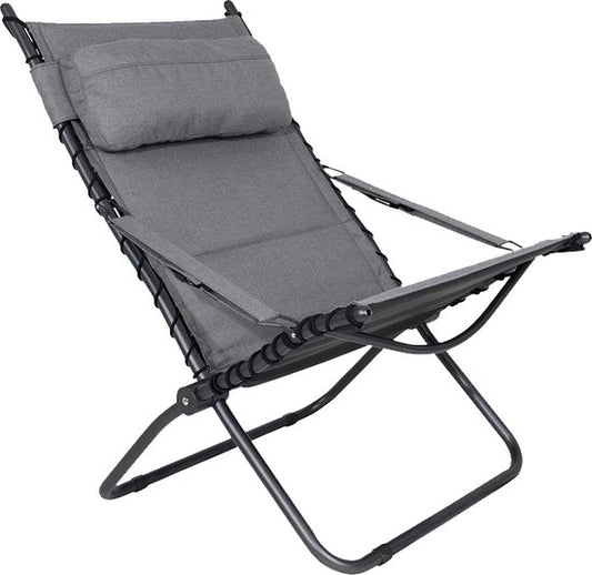 Crespo - Loungestoel - AP/262 - Tex-Comfort - Licht grijs