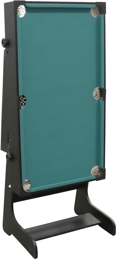Cougar 16-in-1 Multi Speeltafel – Zwarte Speeltafel met 16 Spellen – Inclusief Accessoires – Voor Kinderen en Volwassenen