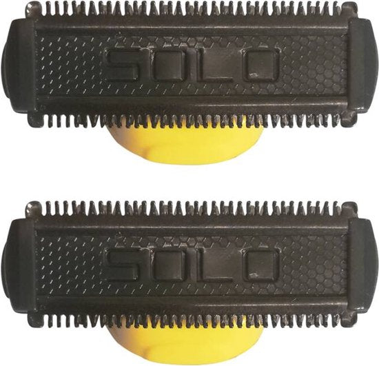 Microtouch Titanium Solo vervangend scheerhoofd, 2 stuks
