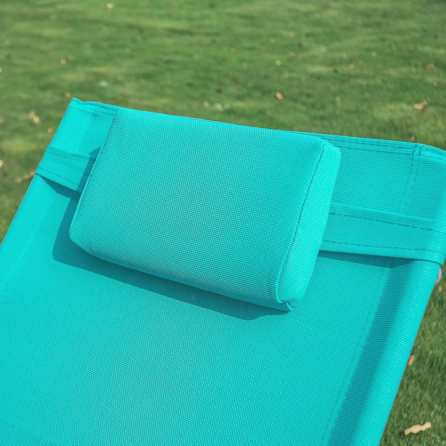 SoBuy - 2 Tuinstoelen - blauw - 141x62x86 cm