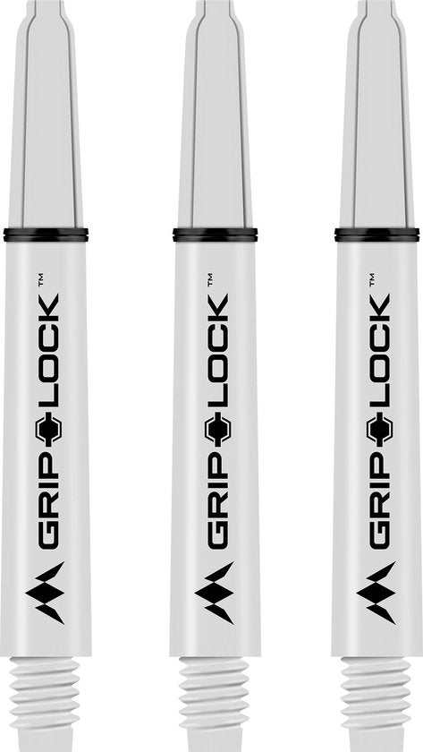 Mission Griplock Shaft Wit - Dart Schachten