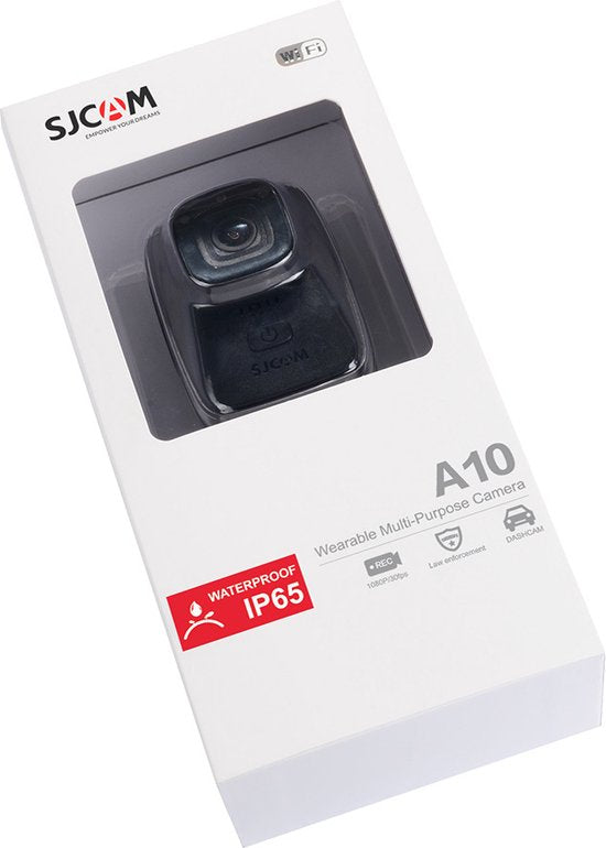 SJCAM A10 QuadHD Wifi body cam en dashcam voor auto