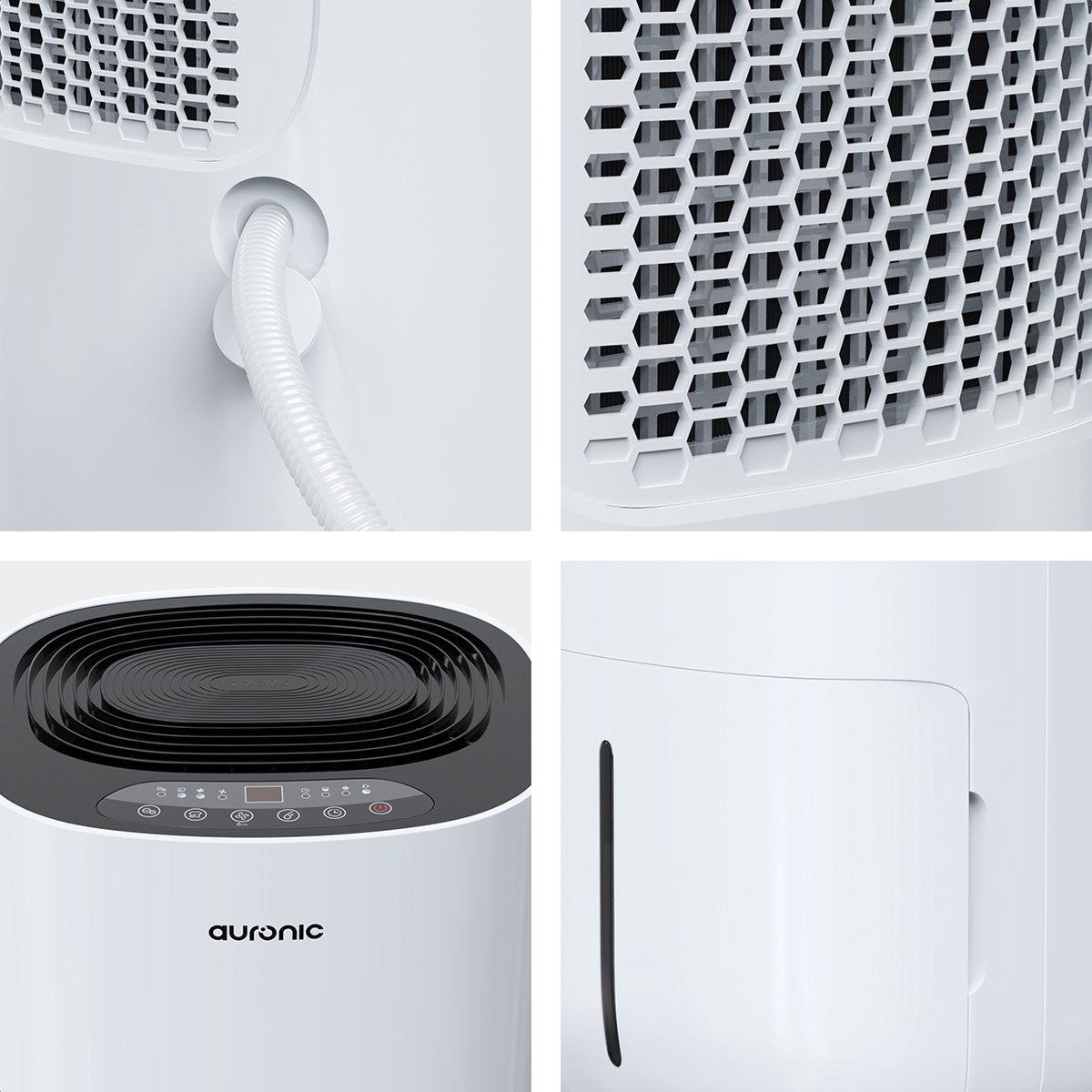 Auronic Luchtontvochtiger en Luchtreiniger 25L - Wit