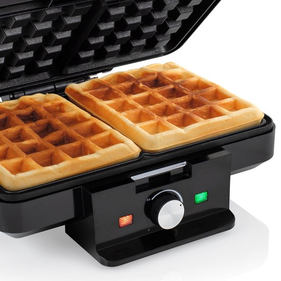 Tristar Wafelijzer - WF-1165 - 1000W - 2 wafels - Anti aanbaklaag - PFAS-vrij