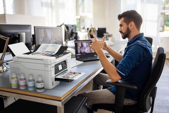 Canon MegaTank MAXIFY GX4050 - All-in-One Inkttankprinter - Wit