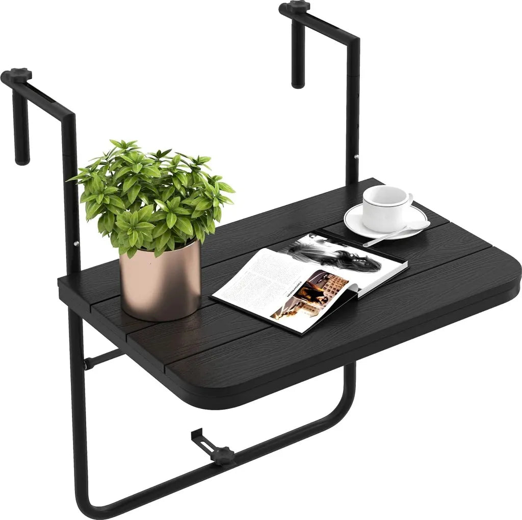 Coast opvouwbare verhouding Tabel Hangtafel voor binnen- en buitenruimte zwart