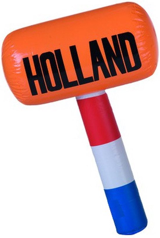 Opblaasbare Hamer Nederland – Oranje Supporters – 60cm – EK/WK Feest