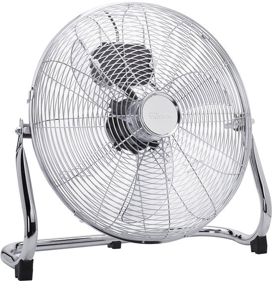 Vloerventilator 40 cm – 3 Snelheden – Boxventilator – 130° Kantelbaar – Metaal – Tristar VE-5936