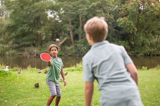 BS Toys Vang spel - Houten speelgoed - Sport - Vang Werpspel met klittenband