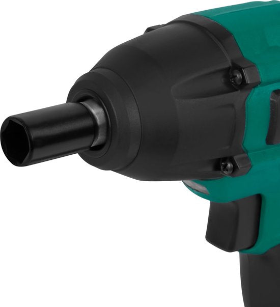 VONROC Accu slagmoersleutel 20V – 150Nm – Incl. 4 moerdoppen – Zonder accu & lader