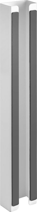 Kabel organizer voor bureau - Kleur: wit - 3x35x35 cm