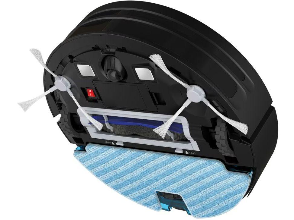 Rowenta X-Plorer AI Robotstofzuiger - Lasernavigatie en Dweilfunctie - 340 x 97 mm - Zwart