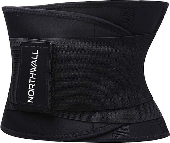 Northwall Rugbrace onderrug - Rug Corrector tegen Lage Rugpijn - Rug ondersteunend - Zwart - Maat S